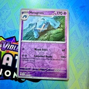 metagross - reverse holo (063/159) - rare — pokémon: journey together
